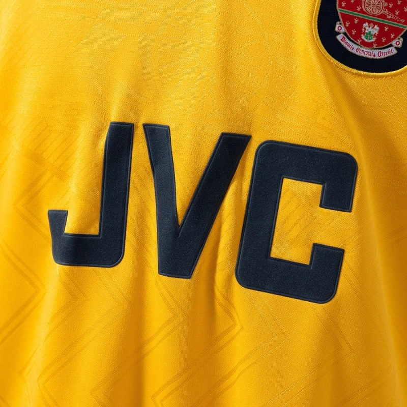 1992/93 Arsenal Long Sleeve Away Jersey