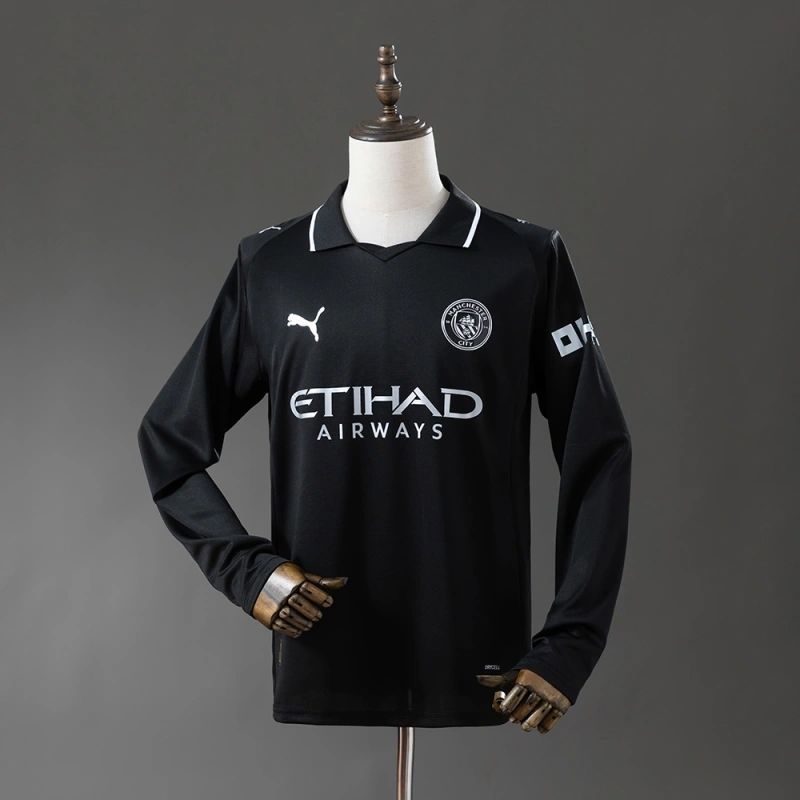 25/26 Manchester City Away Long Sleeves Jersey