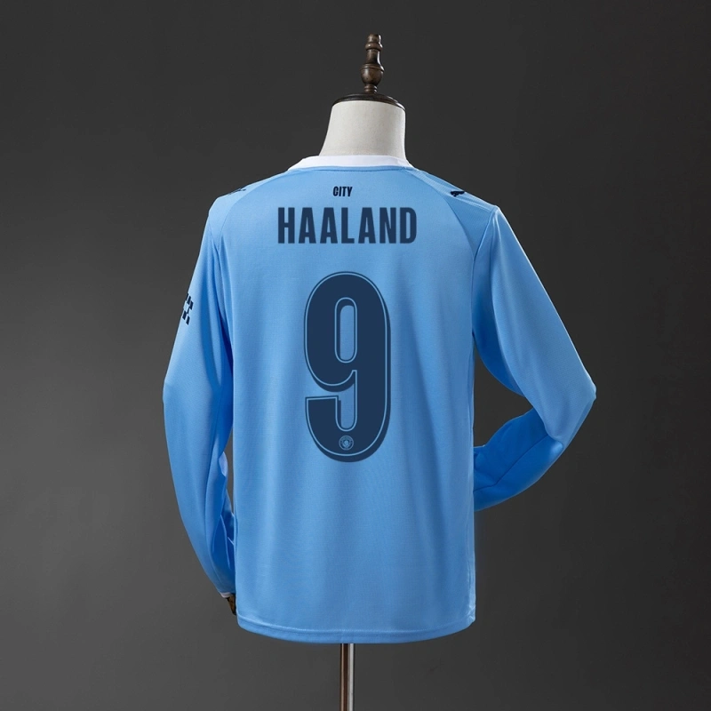 25/26 Manchester City Home Long Sleeves Jersey