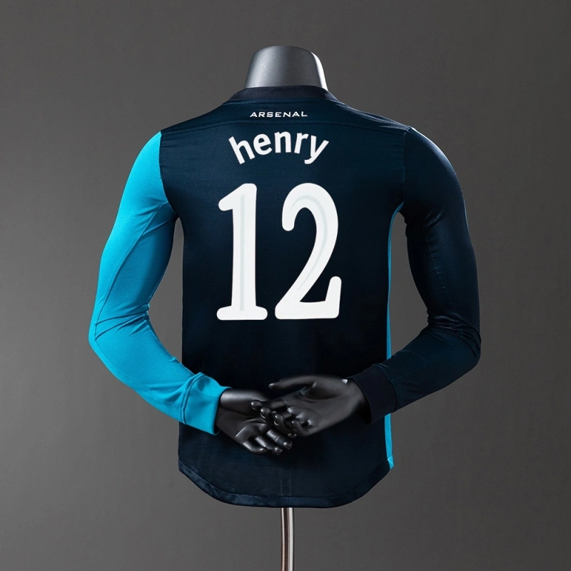 2011/12 Arsenal Long Sleeve Away Jersey Player Version