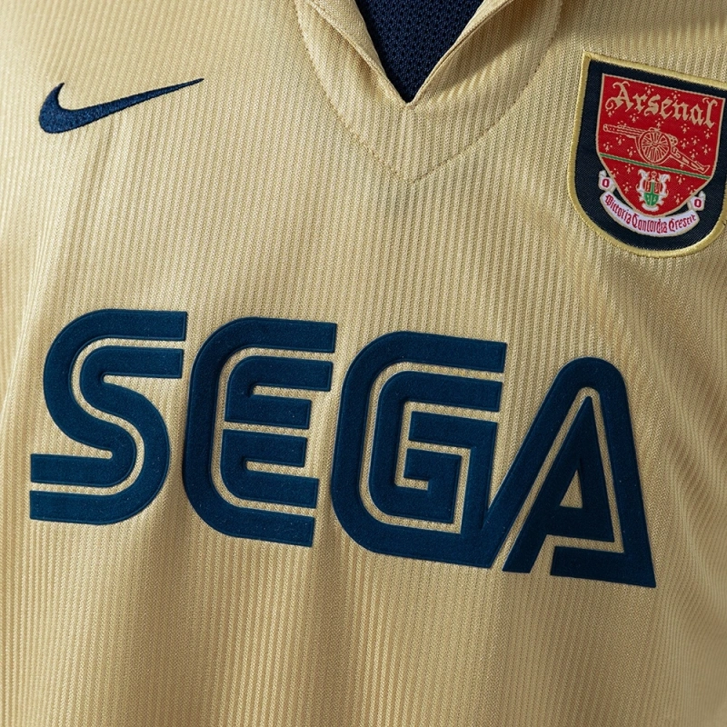 2001/02 Arsenal Long Sleeve Away Jersey