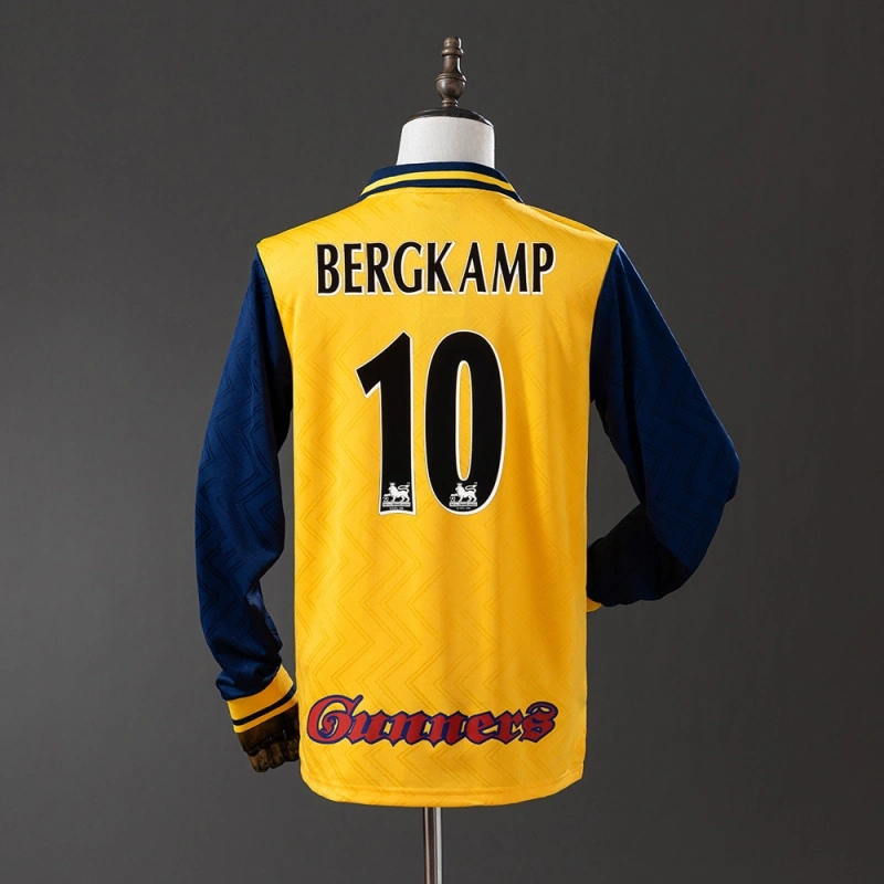 1992/93 Arsenal Long Sleeve Away Jersey