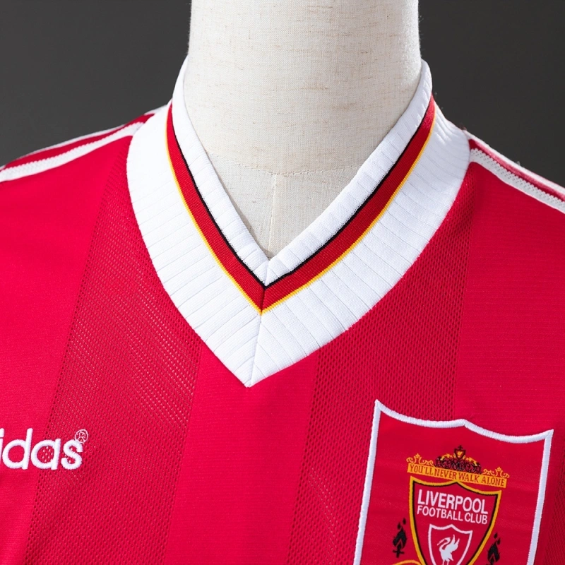 1995/96 Liverpool Long Sleeves Home Jersey
