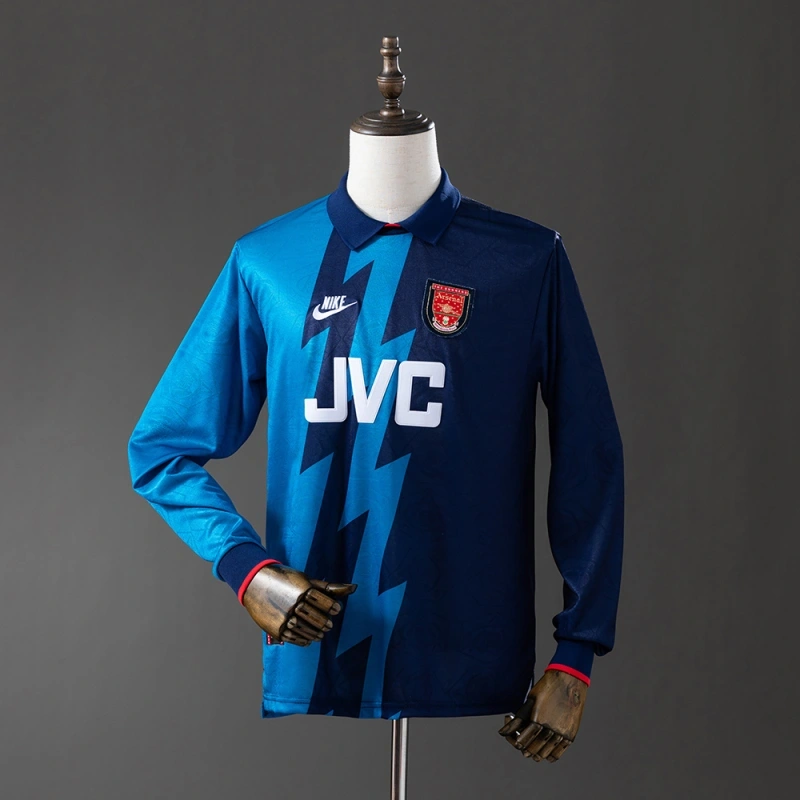 1995/96 Arsenal Long Sleeve Away Jersey