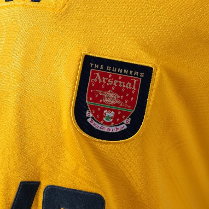 1992/93 Arsenal Long Sleeve Away Jersey