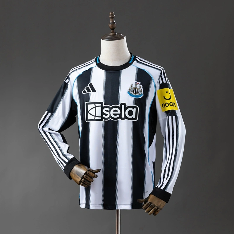 2025/26 Newcastle United Home Long Sleeve Jersey