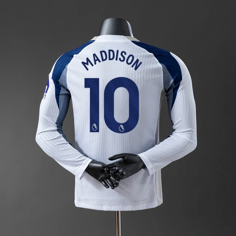 2025/26 Tottenham Hotspur Home Long Sleeve Jersey Player Version