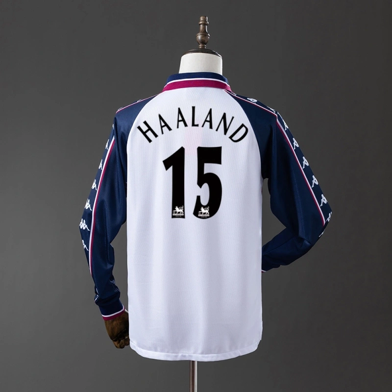 1997/98 Manchester City Long Sleeve Away Jersey