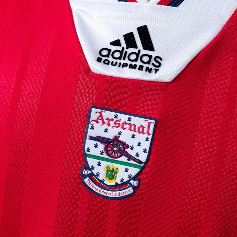 1992/93 Arsenal Long Sleeve Home Jersey
