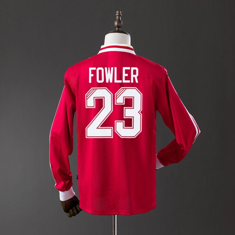 1995/96 Liverpool Long Sleeves Home Jersey