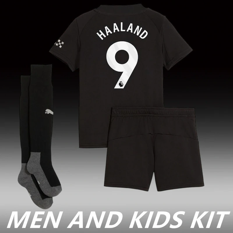 2025/26 Manchester City Away Men And Kids Kit