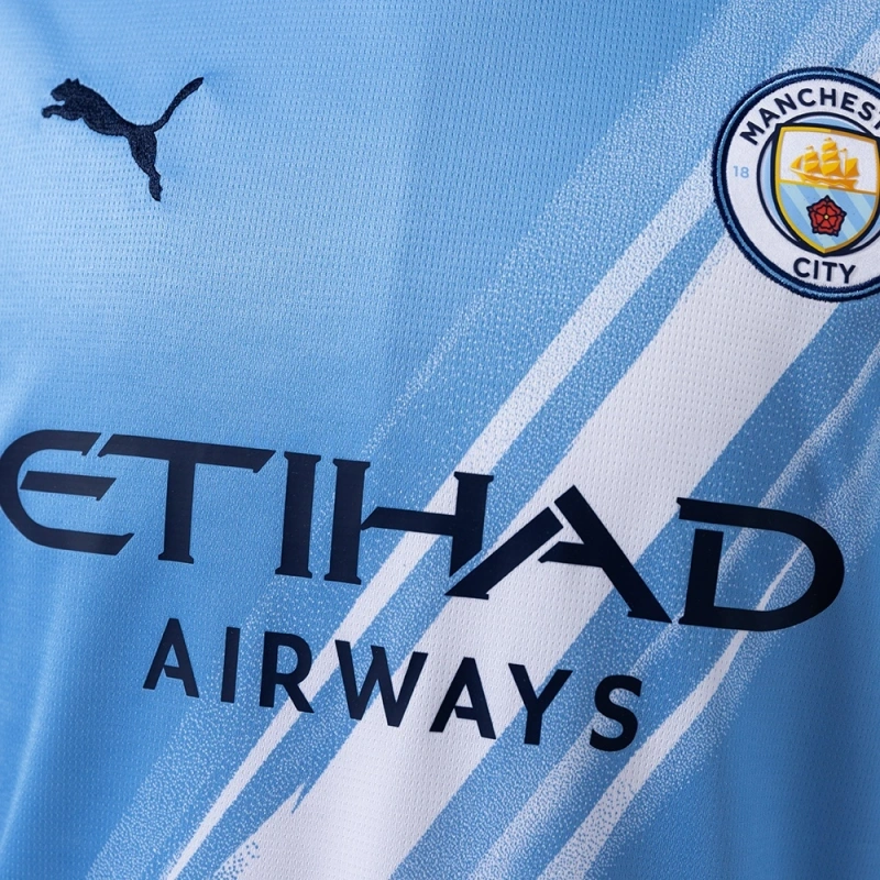 25/26 Manchester City Home Long Sleeves Jersey