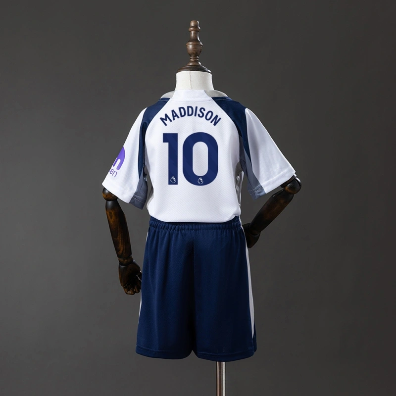 2025/26 Tottenham Hotspur Home Kids kit