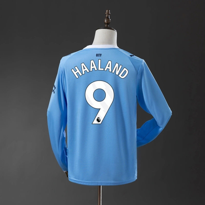 25/26 Manchester City Home Long Sleeves Jersey