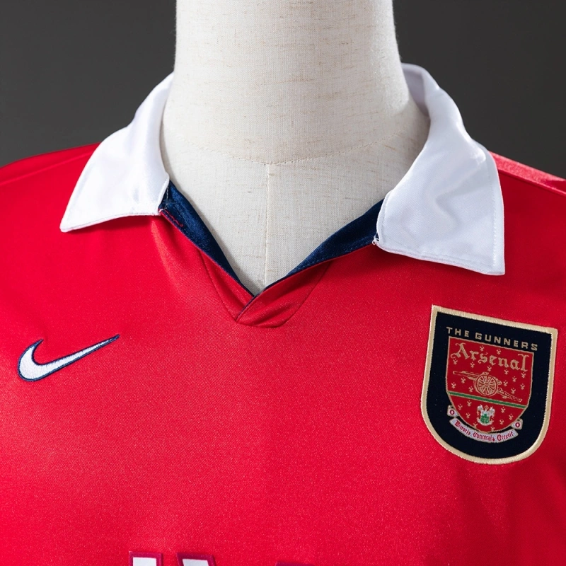1998/99 Arsenal Long Sleeve Home Jersey