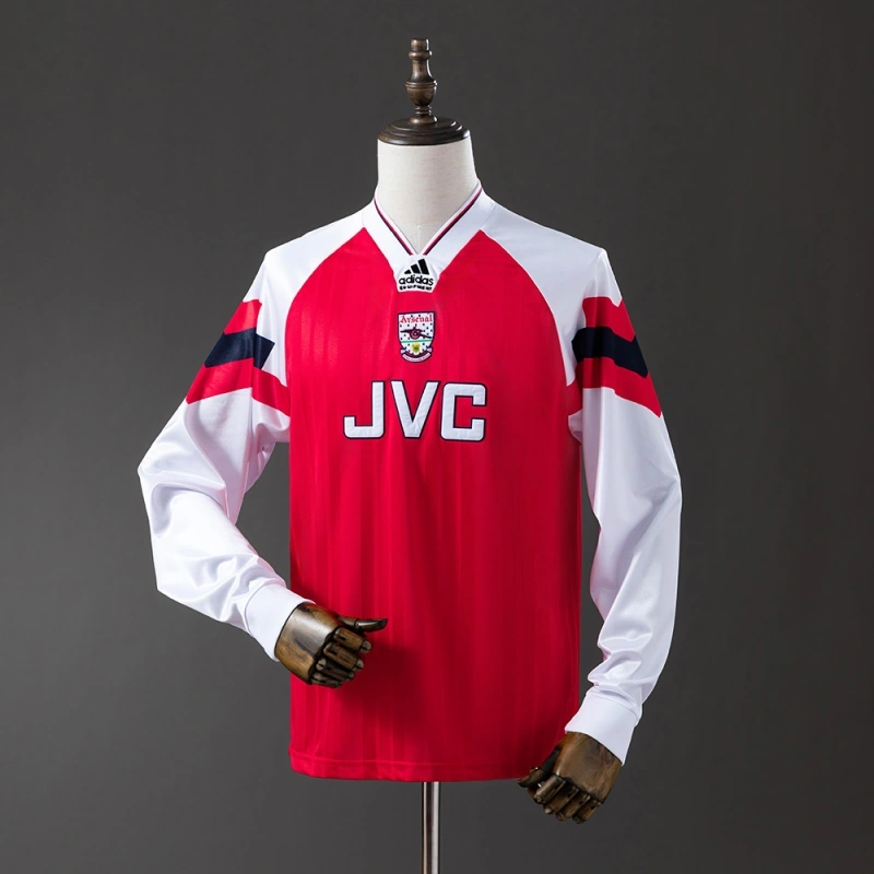 1992/93 Arsenal Long Sleeve Home Jersey