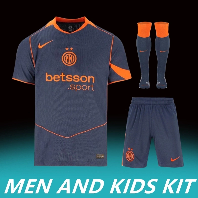 2025/26 Inter Milan Third Away Men And Kids Kit