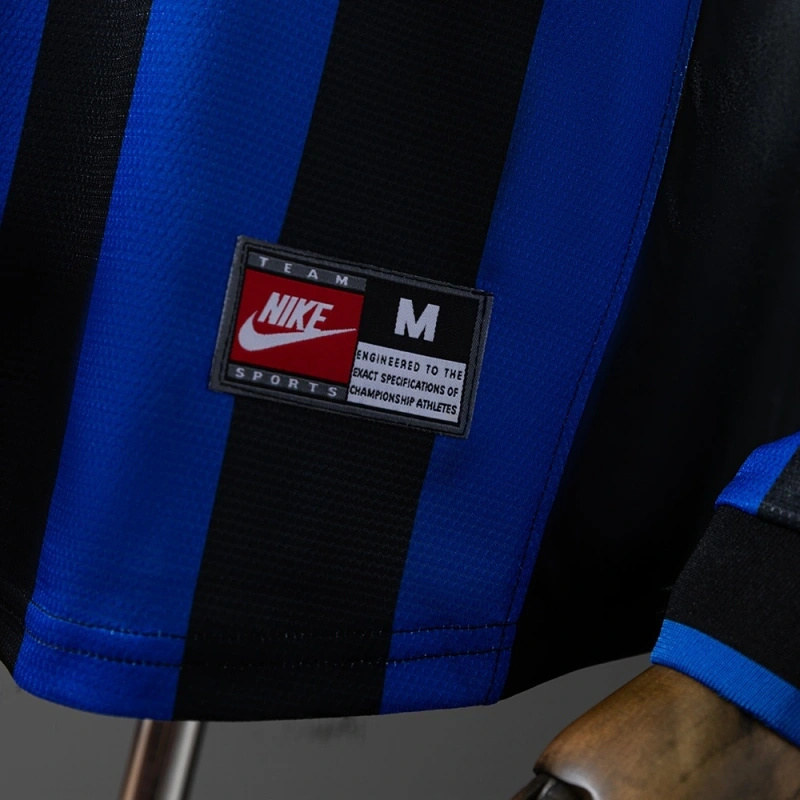 1998/99 Inter Milan Long Sleeve Home Jersey