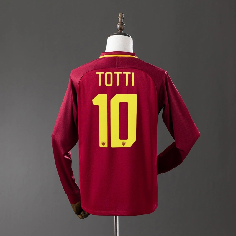 2017/18 Roma Long Sleeve Home Jersey