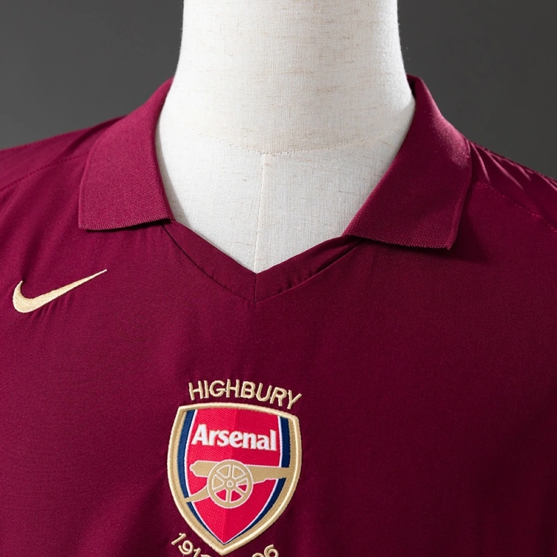 2005/06 Arsenal Long Sleeve Home Jersey