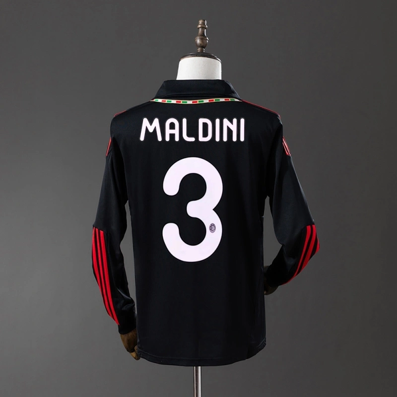 2011/12 Ac Milan Long Sleeve Third Away Jersey