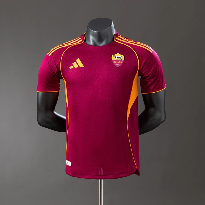 2025/26 Roma Home Jersey Player Version