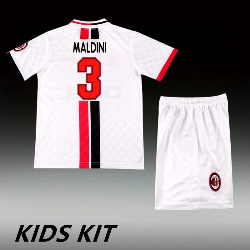 1996/97 Ac Milan Away Kids Kit