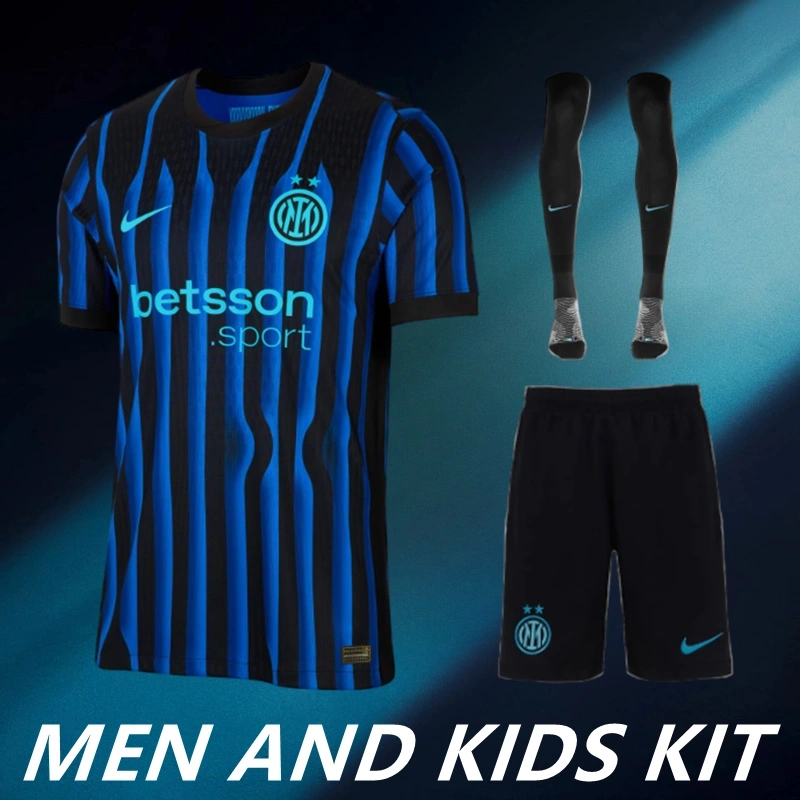 2025/26 Inter Milan Home Men And Kids Kit