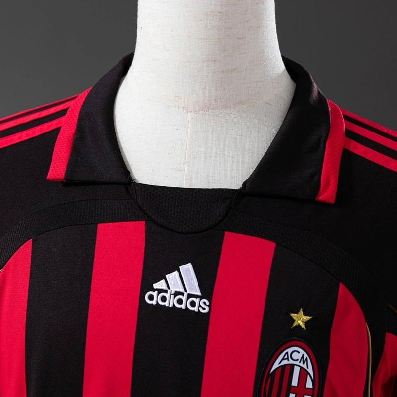 2006/07 Ac Milan Long Sleeve Home Jersey