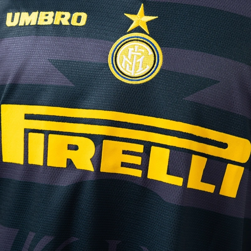 1997/98 Inter Milan Long Sleeve Third Away Jersey