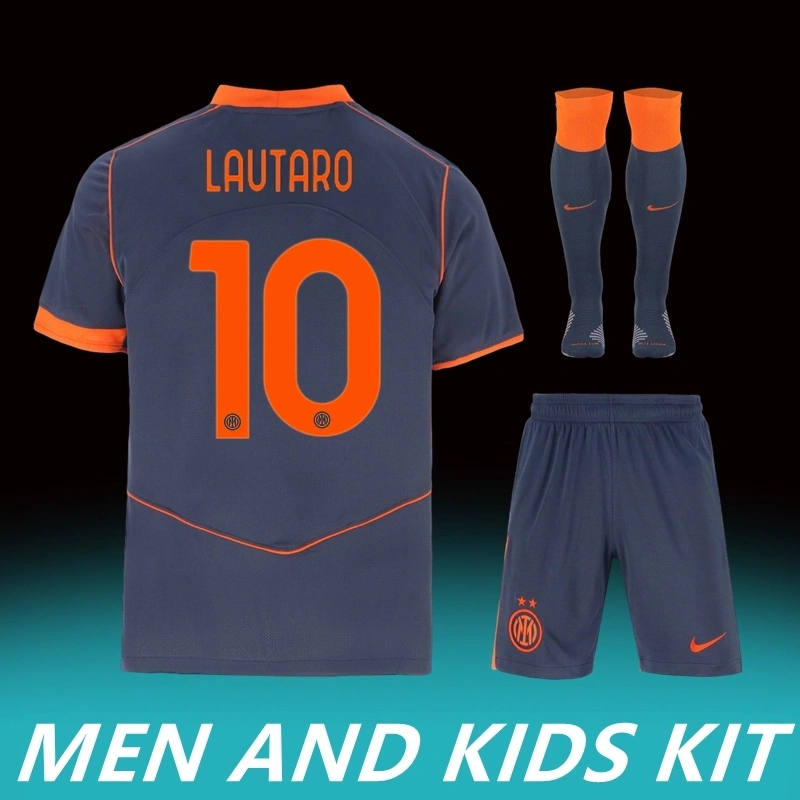 2025/26 Inter Milan Third Away Men And Kids Kit