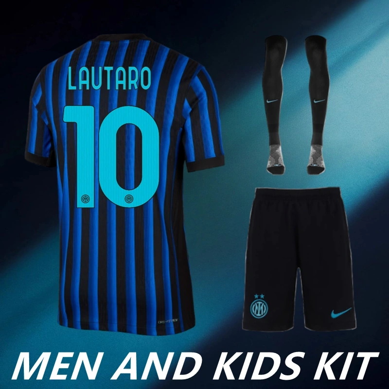 2025/26 Inter Milan Home Men And Kids Kit