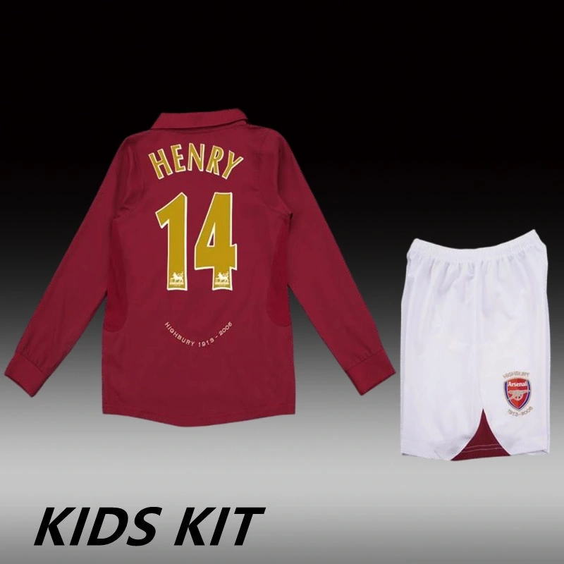 2005/06 Arsenal Home Kids Kit