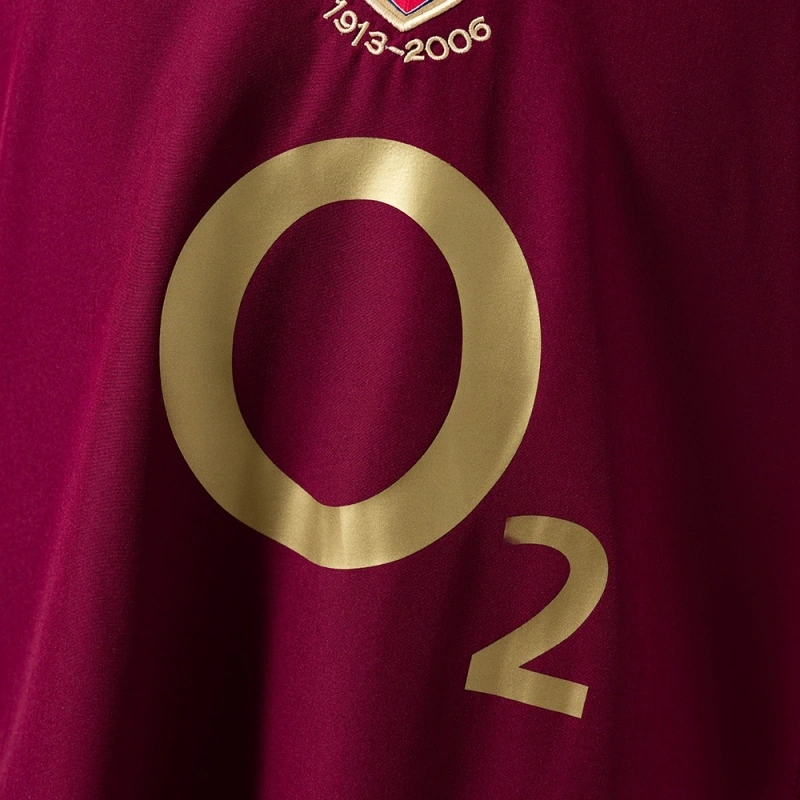 2005/06 Arsenal Long Sleeve Home Jersey