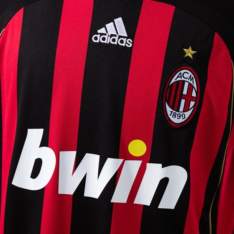 2006/07 Ac Milan Long Sleeve Home Jersey