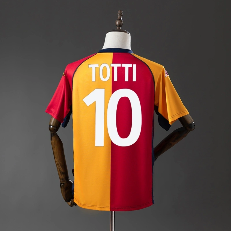 2001/02 Roma Home Jersey