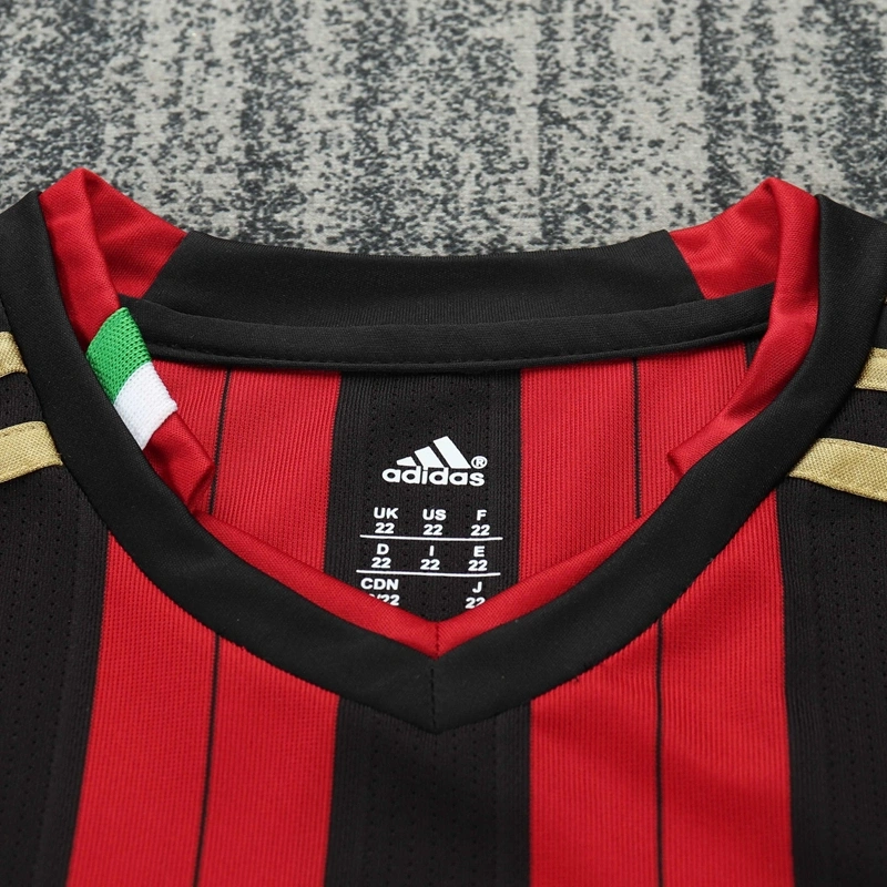 2013/14 Ac Milan Home Long Sleeve Kids Kit