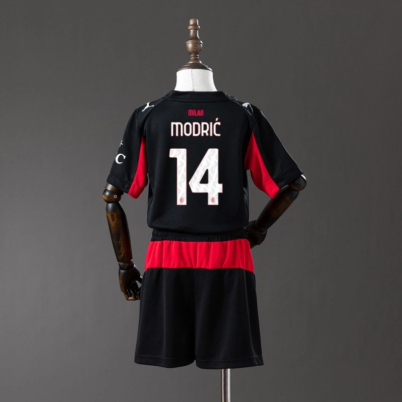 2025/26 Ac Milan Home Men And Kids Kit