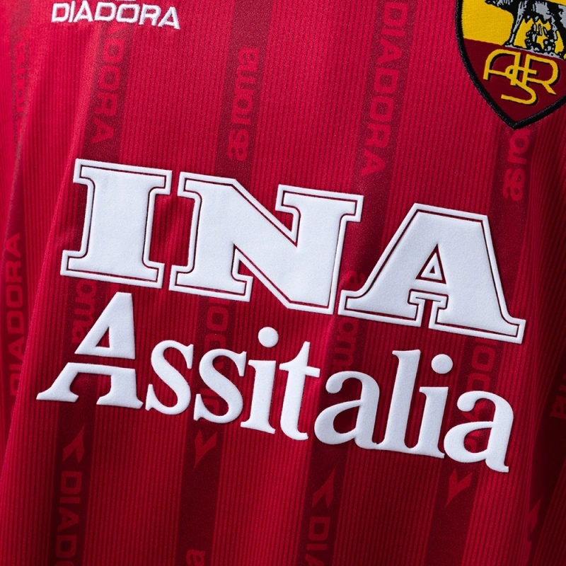 1999/00 Roma Home Jersey