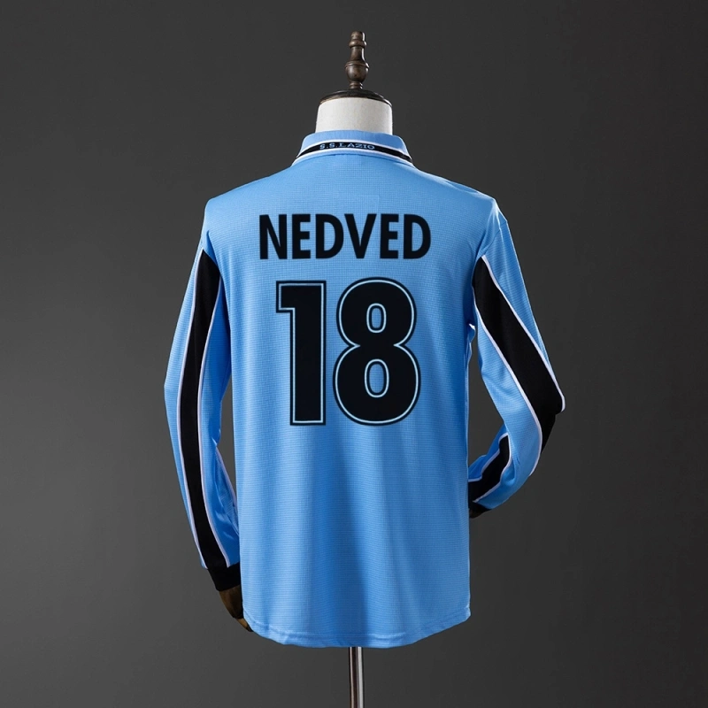 1998/99 Lazio Home Long Sleeve Jersey
