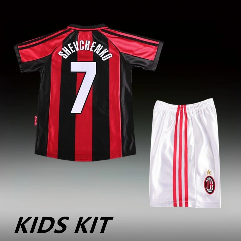 1998/99 Ac Milan Home Kids Kit