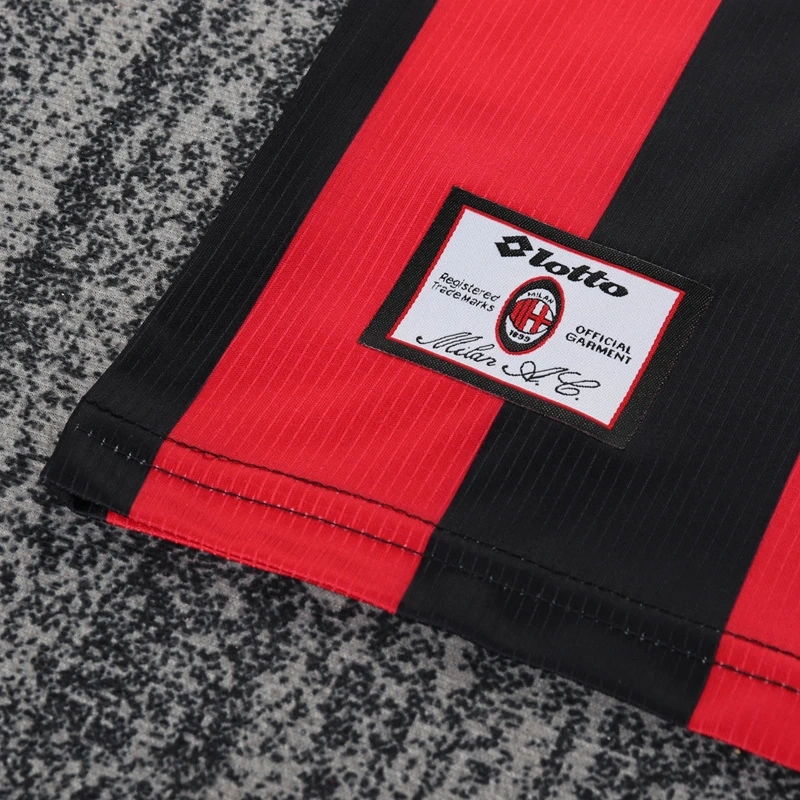 1997/98 Ac Milan Home Kids Kit