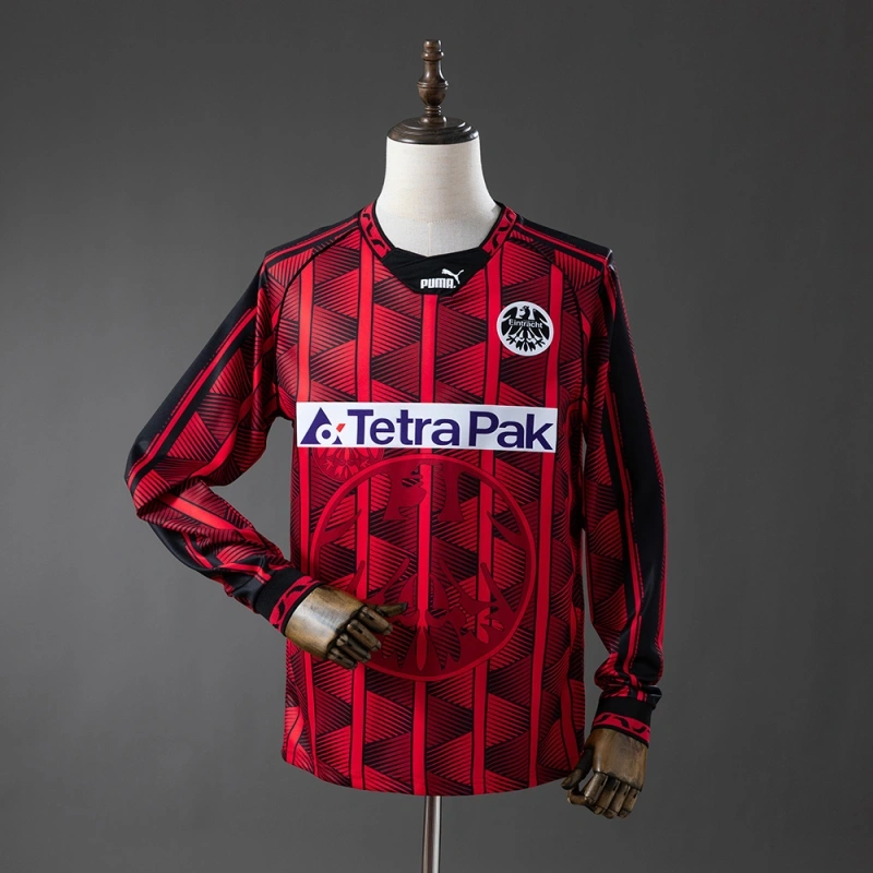 1995/96 Frankfurt Long Sleeve Home Jersey