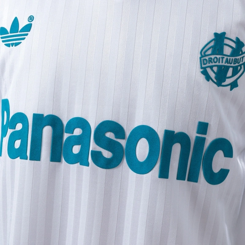 1990 Olympique De Marseille Home Jersey