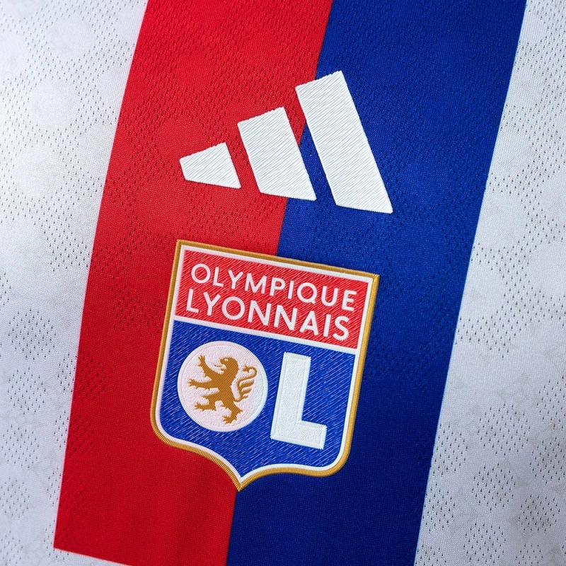 2025/26 Lyon Home Jersey Player Version