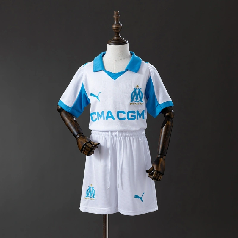 2025/26 Marseille Home Men And Kits Kit