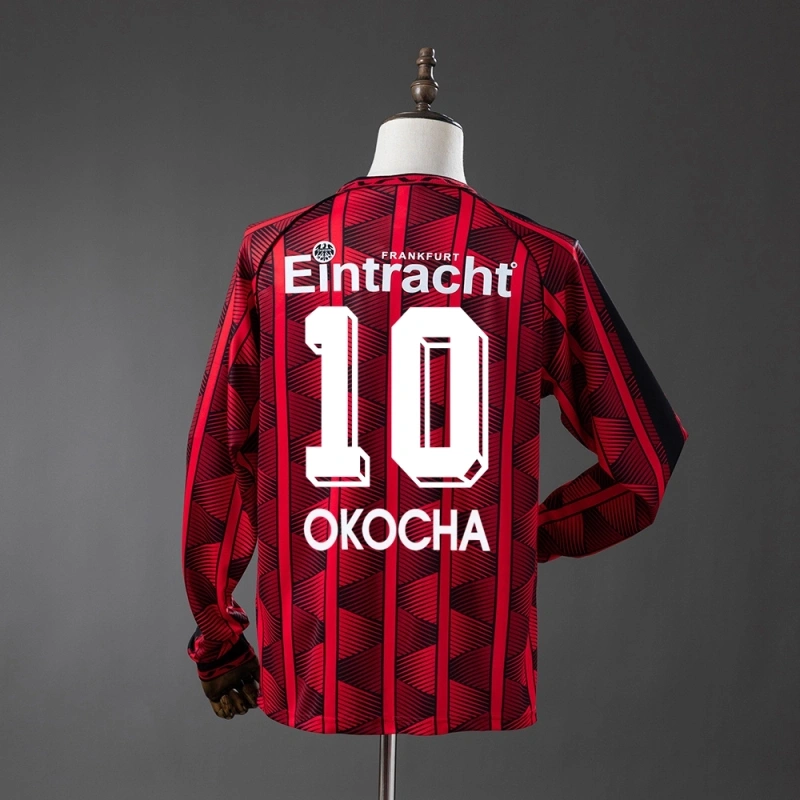 1995/96 Frankfurt Long Sleeve Home Jersey