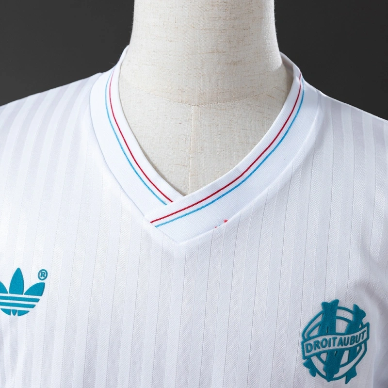 1990 Olympique De Marseille Home Jersey