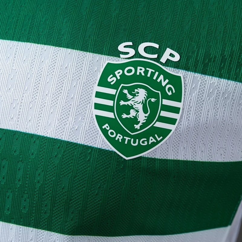 2025/26 Sporting Lisbon Home Jersey Player Version