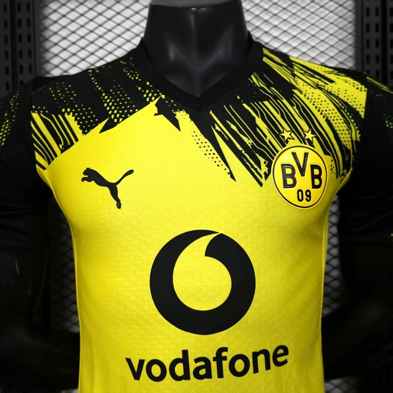 2025/26 Dortmund Home Jersey Player Version